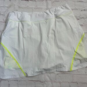NWT Foray Golf Day-Glo Perforated Skirt Large
